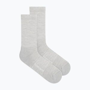 Férfi zokni Icebreaker Merino Lifestyle Light Crew blizzard heather (Merino Lifestyle Light Crew IBIBN3270171) kép
