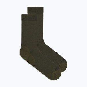 Férfi zokni Icebreaker Lifestyle Fine Gauge Crew dark loden (Lifestyle Fine Gauge Crew IB1051160L11) kép