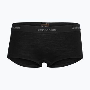 Női termoaktív boxer nadrág Icebreaker Merino 200 Oasis Boy Shorts black (Merino 200 Oasis Boy IB1044670011) kép