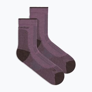 Női zokni Icebreaker Merino Hike+ Ultralight Quarter grey plum/bittersweet (Merino Hike+ Ultralight Quarter IB0A578T0P11) kép