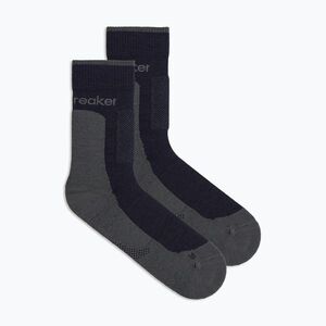 Férfi zokni Icebreaker Merino Hike+ Medium Crew midnight navy/obsidian (Merino Hike+ Medium Crew IB0A578M0OU1) kép