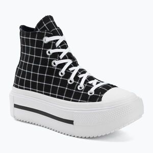 Női tornacipő Converse Chuck Taylor All Star Lift Double Stack Hi black/white (Chuck Taylor All Star Lift Double Stack Hi A14157C) kép