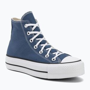 Női tornacipő Converse Chuck Taylor All Star Lift Hi slacker blue/whie/black (Chuck Taylor All Star Lift Hi A12957C) kép