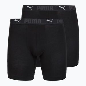 Férfi boxer nadrág Cotton Long 2 pack black (Cotton Long 1907356 12) kép