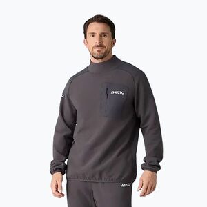 Férfi vitorlás pulóver Musto Storm Fleece Midlayer carbon (Storm Fleece Midlayer 82406_844) kép