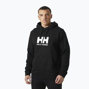 Férfi pulóver Helly Hansen HH Logo Hoodie black (HH Logo Hoodie 54582_990) kép