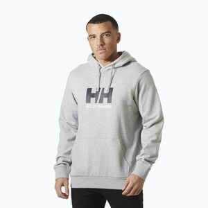 Férfi pulóver Helly Hansen HH Logo Hoodie grey/melange (HH Logo Hoodie 54582_949) kép