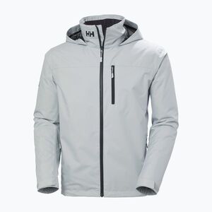 Férfi vitorláskabát Helly Hansen Crew Hooded Midlayer 2 grey fog (Crew Hooded Midlayer 2 34442_853) kép