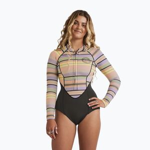 Női úszóruha Billabong 2/2 mm Salty Dayz Natural Spring Black Multi (2/2 mm Salty Dayz Natural LS Spring 24BW191503-BML) kép