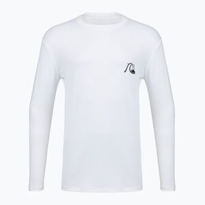 Férfi hosszú ujjú úszófelső Quiksilver DNA Bubble Logo white (DNA Bubble Logo LS AQYWR03189-WBB0) kép