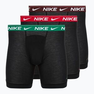 Férfi boxer nadrág Nike Dri-FIT Ultra Comfort Long 3 pack gray (Dri-FIT Ultra Comfort Long KE1263-YUH) kép