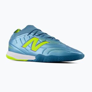 Focicipők New Balance Tekela Team Low V5 IN metallic blue/alkaline green/team navy (Tekela Team Low V5 IN UT3IL9S6) kép