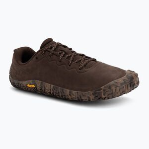 Férfi barefoot cipők Merrell Vapor Glove 6 Leather coffe (Vapor Glove 6 Leather J068601) kép