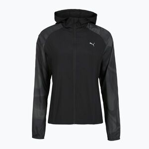 Női futókabát Puma Run AOP Favorite Woven Jacket black (Run AOP Favorite Woven 524035 51) kép