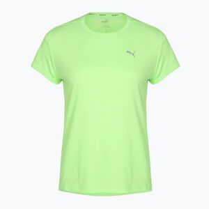Női futó póló PUMA Run Favorite Heather green/neon (Run Favorite Heather 523168 33) kép