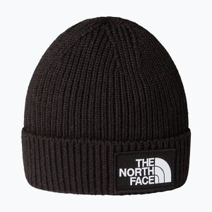 Gyerek téli sapka The North Face Baby Logo Box Beanie tnf black (Baby Logo Box Beanie) kép