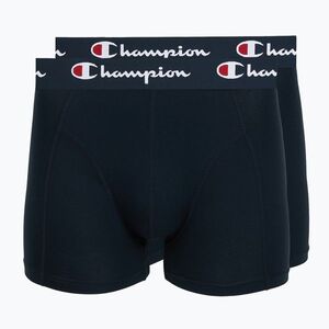 Férfi boxer nadrág Champion Trunk Knit navy/navy (U20001-BS501) kép