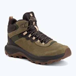 Férfi kirándulócipők Merrell Speed Strike 2 Leather Mid Khaki (Maob Speed 2 Leather Mid J038077) kép