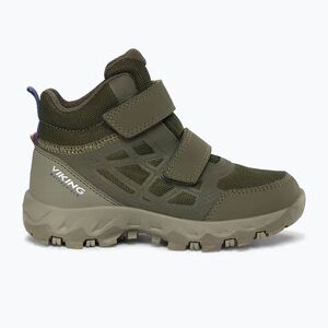 Gyermekcipő Viking Track Mid 2V Waterproot olive (Track Mid 2V Waterproof 3-53620-37) kép