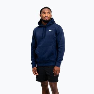 Férfi pulóver Nike Strength S&C Hoodie navy/white (S&C Hoodie AMCD-7002) kép