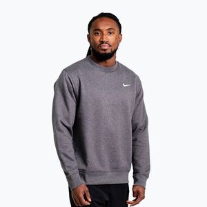 Férfi pulóver Nike Strength S&C Crewneck charcoal/white (S&C Crewneck AMCC-B002) kép