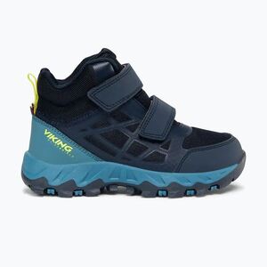 Gyermekcipő Viking Track Mid 2V Waterproof navy/demin (Track Mid 2V Waterproof 3-53620-574) kép