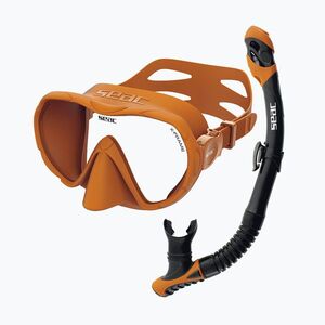 Snorkeling készlet SEAC X-Frame Combo orange (X-Frame Combo 89-119O) kép