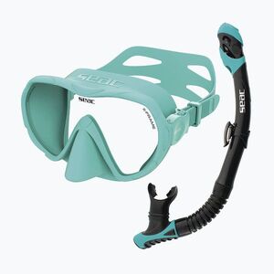 Snorkeling készlet SEAC X-Frame Combo tiffany (X-Frame Combo 89-120TI) kép