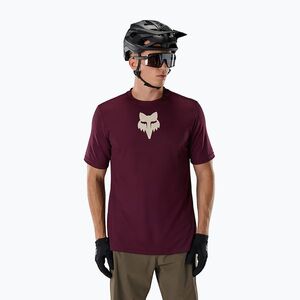 Férfi kerékpáros mez Fox Racing Ranger Fox Head SS dark maroon (Ranger Fox Head 33409_299) kép