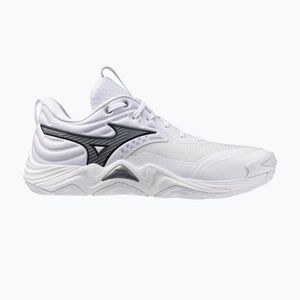 Röplabda cipő Mizuno Wave Momentum Elite white/metallic gray/black (Wave Momentum Elite V1GA251283) kép