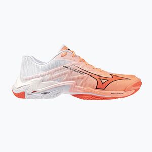 Röplabda cipő Mizuno Wave Lightning Elite flamingo coral/lava orange/white (Wave Lightning Elite V1GA260080) kép
