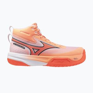 Röplabda cipő Mizuno Neo Jump Mid flamingo coral/lava orange/white (Neo Jump Mid V1GA259880) kép