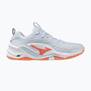 Női kézilabda cipő Mizuno Wave Stealth Neo 2.1 blue finch/lava orange/white (Wave Stealth Neo 2.1 X1GB264084) kép