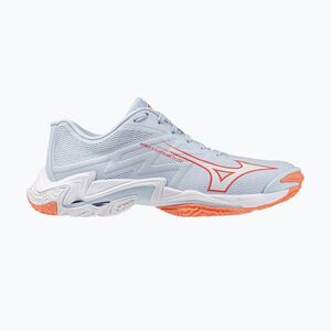 Női röplabda cipő Mizuno Wave Lightning Elite blue finch/white/lava orange (Wave Lightning Elite V1GC260084) kép