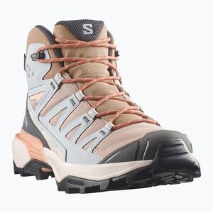 Női túracipők Salomon X Ultra 360 MID GTX oxford tan/pearl blue (X Ultra 360 MID GTX L45395900) kép