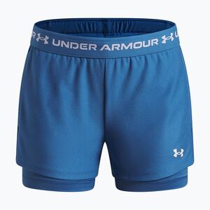 Gyerek edző rövidnadrág Under Armour UA Tech Play Up 2IN1 Shorts aegean blue/white (UA Tech Play Up 2IN1 6004985-430) kép