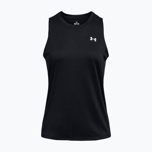 Női edző póló Under Armour Tech Tank Solid black/white (Tech Tank Solid 1383655-001) kép