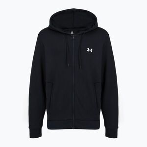 Férfi pulóver Under Armour Flex Fleece Full Zip black/white (Flex Fleece Full Zip 6010862-001) kép