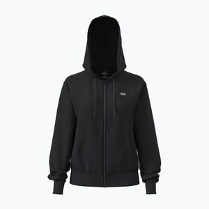 Női pulóver Under Armour Rival Fleece Full Zip ultimate black/white (Rival Fleece Full Zip 6016556-008) kép