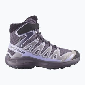 Gyermek kirándulócipők Salomon XA Pro Winter Waterproof nine iron/gull (XA Pro Winter Waterproof L45408400) kép