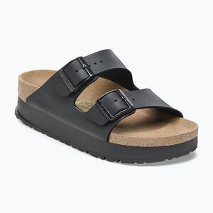 Papucsok BIRKENSTOCK Arizona Flex Platform Birko-Flor black (Arizona Flex Platform Birko-Flor Narrow 1027395) kép