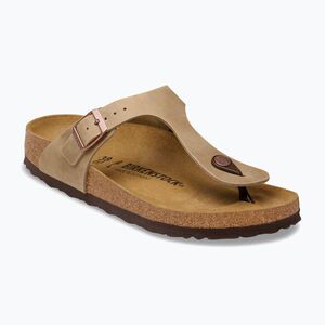 Papucsok BIRKENSTOCK Gizeh Oiled Leather tabacco brown (Gizeh Oiled Leather Regular 943811) kép