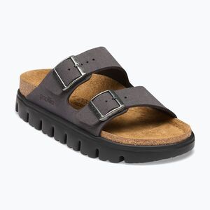 Papucsok BIRKENSTOCK Arizona Chunky Birkibuc velvet gray (Arizona Chunky Birkibuc Narrow 1032995) kép