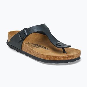 Papucsok BIRKENSTOCK Gizeh Birko-Flor black (Gizeh Birko-Flor Regular 43691) kép