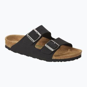 Papucsok BIRKENSTOCK Arizona Vegan Birkibuc black (Arizona Vegan Birkibuc Regular 1019115) kép