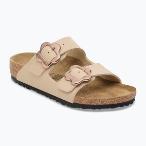 Gyerek papucsok BIRKENSTOCK Arizona Flowers Kids Birko-Flor sandcastle (Arizona Flowers Kids Birko-Flor Regular 1030439) kép