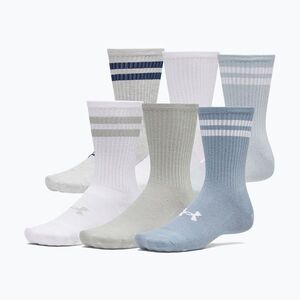 Zokni Under Armour Essential Crew 6 Pack blue fog/blue wind/white (Essential Crew 1387058-034) kép