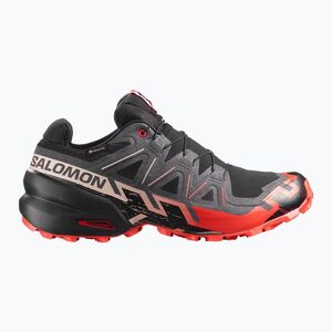 Férfi futócipők Salomon Speedcross 6 GTX black/fiery red (Speedcross 6 GTX L49226000) kép