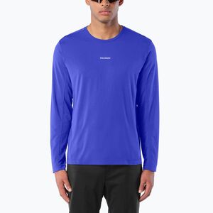 Férfi futó hosszú ujjú póló Salomon Shakeout Core LS Tee clematis blue (Shakeout Core LC2948000) kép