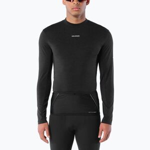 Férfi futó hosszú ujjú póló Salomon Sense Merino Tee LS deep black (Sense Merino LC2945600) kép